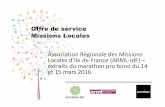Offre de service des Missions Locales