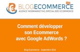 Ecommerce : Conseils et solutions avec Google AdWords