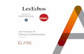 L'élection présidentielle / Sondage ELABE pour Les Echos, Radio Classique et l'Institut Montaigne