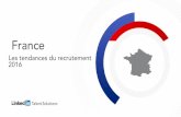 Les tendances du Recrutement en France en 2016