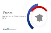 Recrutement 2016 - Les tendances en France
