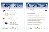 Nov@letter 9 - La newsletter de Novalac - Décembre 2010