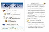 Nov@letter 3 - La newsletter de Novalac - Mar 2010