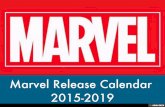 Marvel Release Calendar