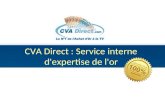 CVA Direct : achat d'or, sécurité