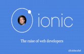 Ionic2 - the raise of web developer, Riviera DEV le 17/06/2016
