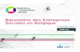 Baromètre des Entreprises Sociales en Belgique 2015