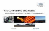 HJK CONSULTING ENGINEERS - Gestion de projet - Technologie - Exploitation - Consulting excellence