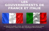 Les gouvernements de France et Italie