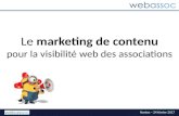 Le marketing de contenu pour la visibilité web des associations