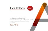 Sondage Elabe Les Echos intentions de vote 1er tour présidentielle - 22/06/2016