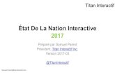 État de la nation interactive, mars 2017
