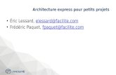 Architecture express pour petits projets