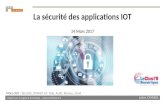 Matinale IoT : La sécurité des objets connectés - Certilience