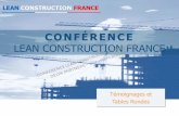 2e Conférence Lean Construction France 10 mai 2016