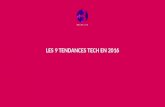 Les 9 Tendances Tech en 2016