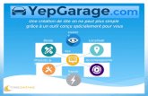 Créez votre site en ligne avec YepGarage !