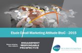 Etude EMA - Email Marketing Attitude BtoC - 2015