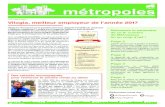 Metropoles, la lettre innovation de Vilogia #6 mars 2017