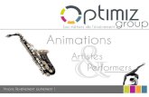 Catalogue animations optimiz group rentree 2015