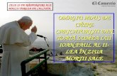 Omagiu adus papei Ioan Paul al II-lea