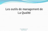 Les outils de management de la qualité du projet
