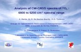 A. Barbe, M.-R. De Backer-Barilly, Vl.G. Tyuterev Analysis of CW-CRDS spectra of 16 O 3 : 6000 to 6200 cm -1 spectral range Groupe de Spectrométrie Moléculaire.