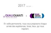 Voeux 2018 de QualiQuanti et du Brand Content Institute