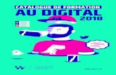 Formations au digital 2018