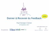 Donner et recevoir du feedback *utile* - Paul-Georges Crismer (Conforit) - Agile en Seine