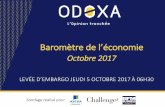 Baromètre Odoxa pour Aviva / BFM / Challenges - Octobre 2017