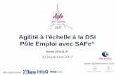 Agilité à l'échelle à la dsi @Pôle Emploi (SAFe) - Michel Levaslot - Agile en Seine