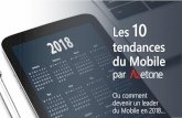 Top 10 des Tendances du Mobile pour 2018