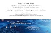 Séminaire IFRI - Intelligence Artificielle et stratégie militaire