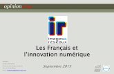 OpinionWay pour Images & Réseaux - Les Français et l'innovation numérique / Septembre 2015