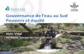 Gouvernance de l'Eau - Pouvoirs et équité - Univ. Montpellier Nov 2017