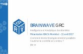 Brainwave GRC -  Audit en continu pour ISACA Montréal