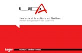 Sondage Léger : Les arts et la culture au Québec