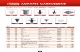 AGRAFES CARROSSERIE - · PDF fileFIXECFIXECOO ® 174 AGRAFES CARROSSERIE Agrafes de Carrosserie FIAT / ALFA ROMEO / LANCIA FIAT F137 F264 F1107 F153 F1105 F267 F1110 F301 F1111 Tarif