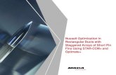Nusselt Optimization in Rectangular Ducts with …sgc2016.star-global-conference.com/sites/default/files/public_pdf... · Nusselt Optimization in Rectangular Ducts with ... global