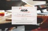 Catalogue 2017 - Agence 404 · PDF filele référencement naturel : • google : qui est-il ? que veut-il ? • les concepts clés du référencement • les bases du bon référenceur