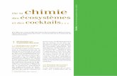 De la chimie des écosystèmes et des cocktails et nature_185.pdf · des pollutions des eaux La chimie a beaucoup contri-bué à l’amélioration de la santé de l’homme et de