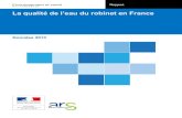 La qualité de l’eau du robinet en Francesolidarites-sante.gouv.fr/IMG/pdf/rapport_2013_qualite_de_l_eau_du... · imputables à la qualité de l’eau et à l’insuffisance de