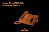 Alcatel OmniPCX Office - abc-communication.comabc-communication.com/Guide d utilisateur_4019_26P.pdf · Alcatel OmniPCX Office Alcatel 4018/4019. First. Manuel utilisateur 3 How Introduction