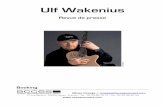 Ulf Wakenius - ACCES Ulf Wakenius.pdf · Oscar Peterson pour jouer devant 35 000 personnes à Sao Paolo. A la fin des années 80 Ulf Wakenius commence à jouer avec le contrebassiste