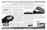 Apprendre le français pour participer pleinement à la sociétéalphapop.org/Documentations/alphamai08.pdf · LA GAZETTE DE LA MAURICIE 32-20 MAI AU 16 JUIN 2008 Valérie Lupien