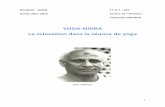 YOGA-NIDRA La relaxation dans la séance de yogaelisabethklein.fr/documents/memoire.pdf · 2 TABLE DES MATIERES YOGA-NIDRA La relaxation dans la séance de yoga. REMERCIEMENTS POURQUOI