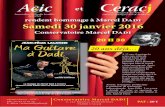 Acic et Ceracj - · PDF fileet rendent hommage à Marcel Dadi Samedi 30 janvier 2016 Ceracj Centre Régional des Arts et Cultures Judaïques du Val-de-Marne Conservatoire Marcel DADI