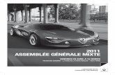 2011 ASSEMBLÉE GÉNÉRALE MIXTE - group. · PDF filedu premier volet de la nouvelle politique de dividende. En effet, Renault a perçu, au cours de l’année calendaire 2010, 88