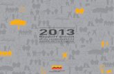 2013 - fcs.ma _AWB-201 · PDF fileRapport annuel et de ... Wafa Immobilier en marge de la 26e édition du Congrès International ... Attijariwafa bank, notre pierre à l’édifice